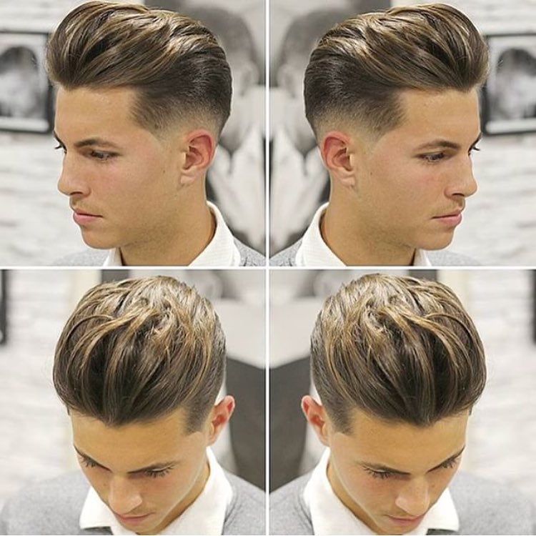 Cool medium length disconnect with shaved sides 