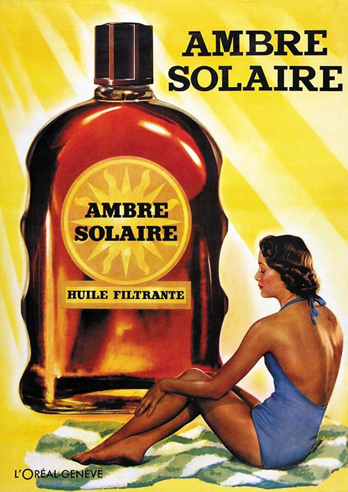 Солнцезащитное масло Ambre Solaire