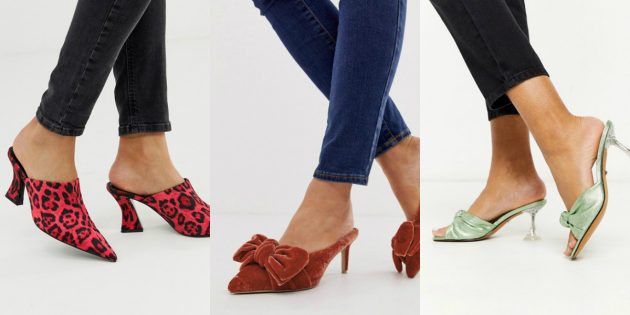Модная женская обувь весны-лета 2020 года: Милые мюли
