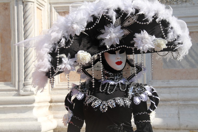 Прикоснуться к мечте венецианские карнавальные головные уборы, фото № 31