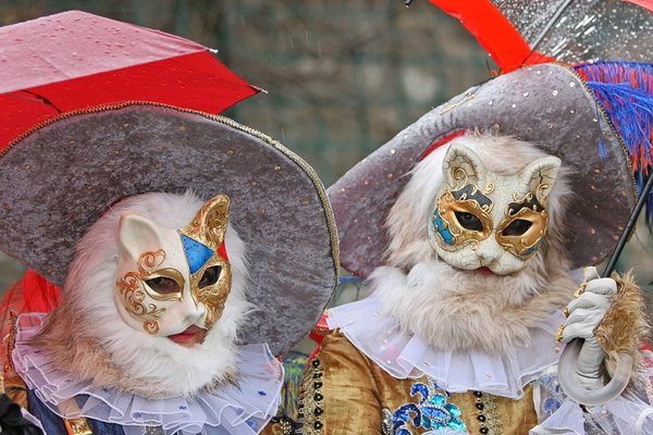 Прикоснуться к мечте венецианские карнавальные головные уборы, фото № 27