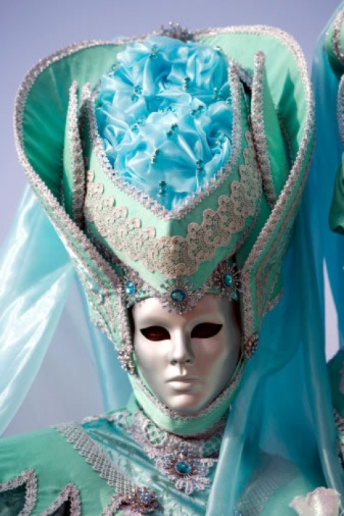 Прикоснуться к мечте венецианские карнавальные головные уборы, фото № 37