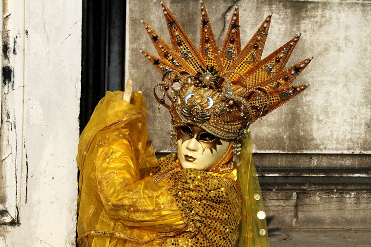 Прикоснуться к мечте венецианские карнавальные головные уборы, фото № 17