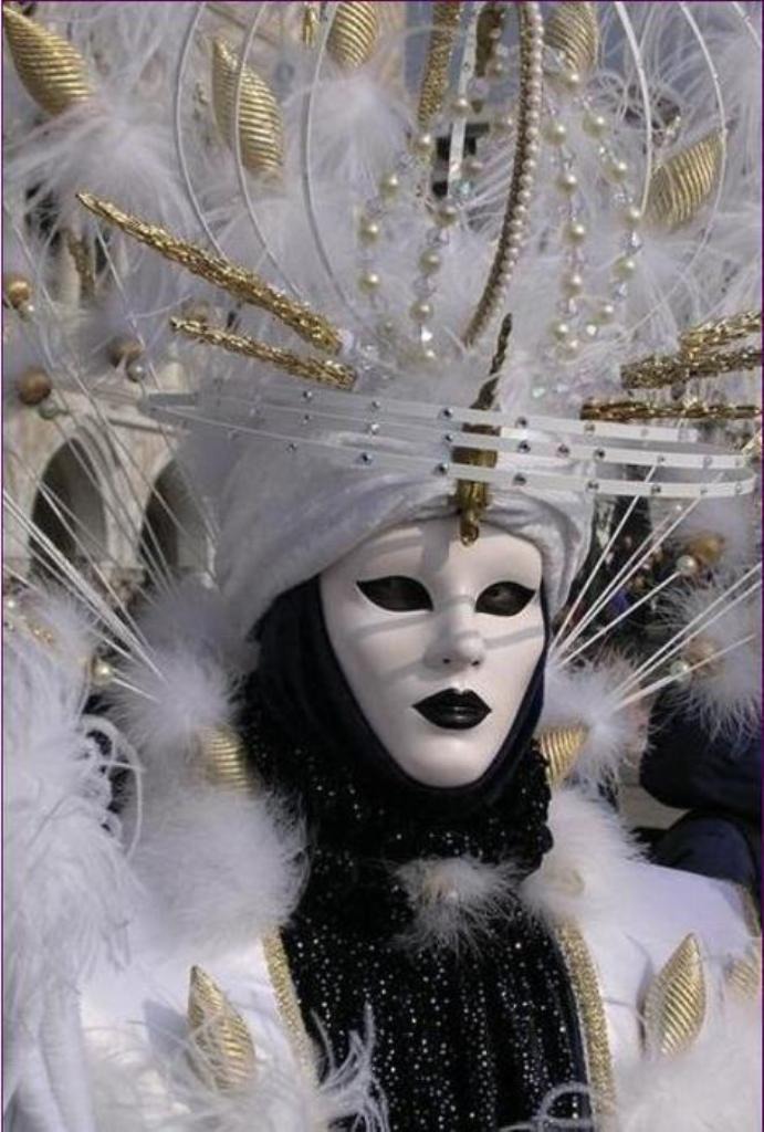 Прикоснуться к мечте венецианские карнавальные головные уборы, фото № 30