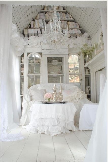 White shabby chic (много фотографий), фото № 17