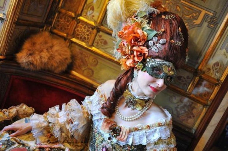 Прикоснуться к мечте венецианские карнавальные головные уборы, фото № 13