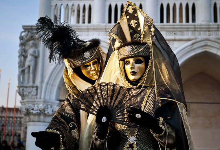 Прикоснуться к мечте венецианские карнавальные головные уборы, фото № 21