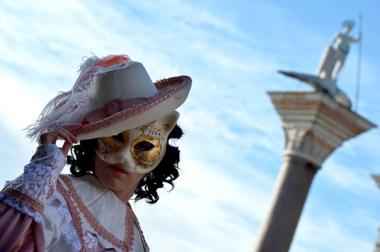 Прикоснуться к мечте венецианские карнавальные головные уборы, фото № 50