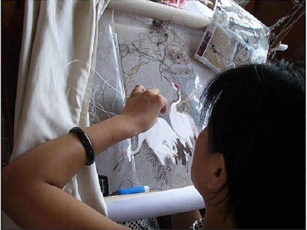 Искусство китайской вышивки: шелковыми нитями по шелку, фото № 5