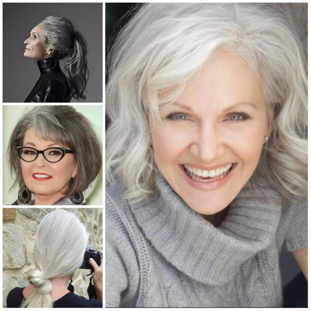 Фото стрижек на средние волосы для женщин 60 лет фото