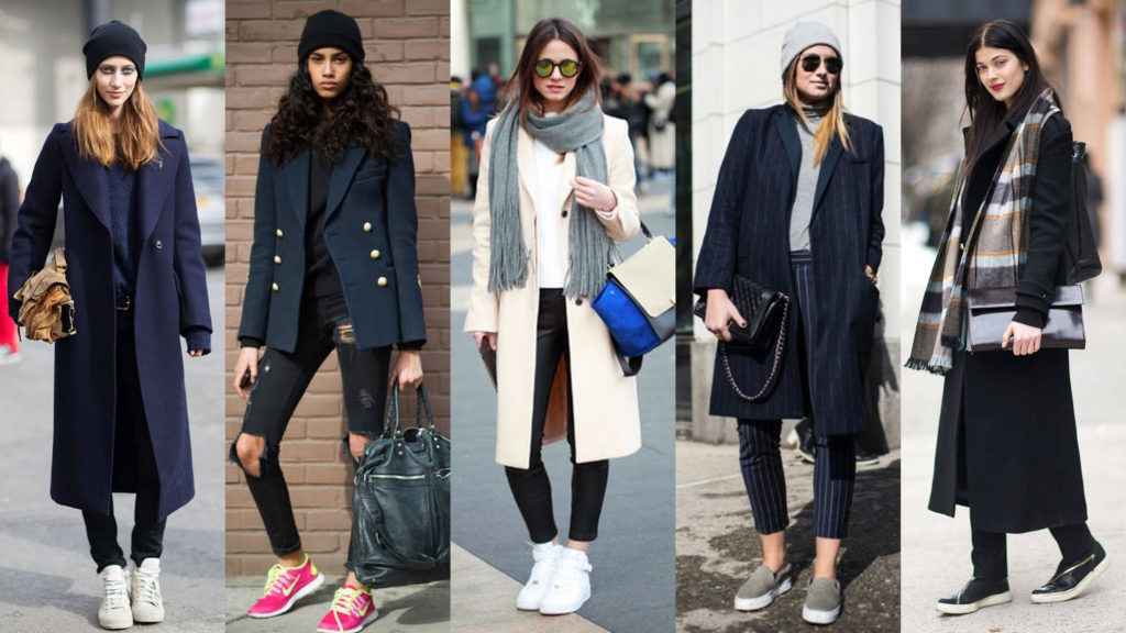 С какой обувью нужно носить женское пальто? в зависимости от сезона