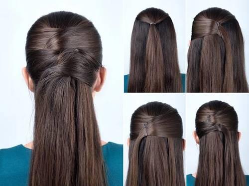 Накрученные волосы средней длины без челки. Красивые прически на средние волосы для женщин 50+ 45