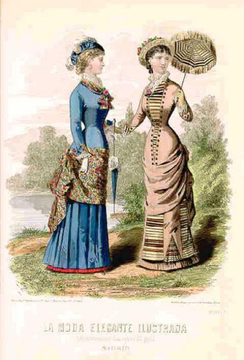 Прически 19 века. Мода 19 века