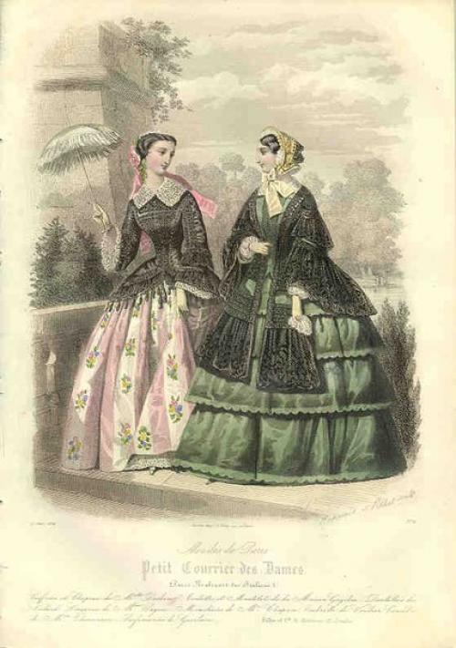 Прически 19 века. Мода 19 века
