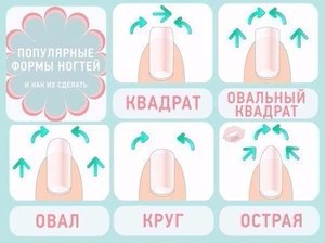 Как сделать ногти квадратными