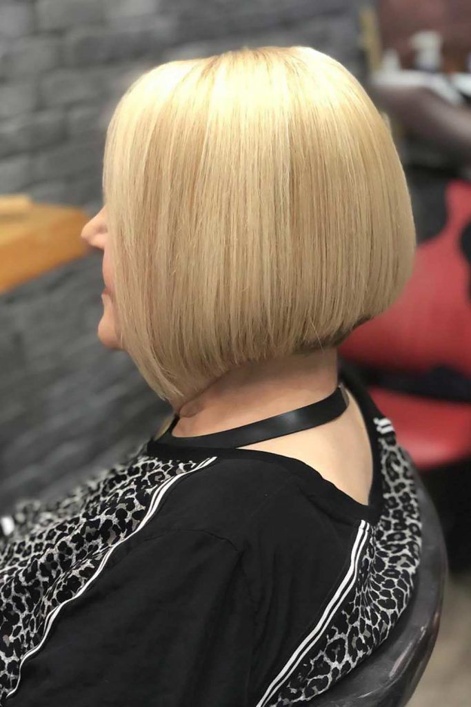 Short Bob Haircuts Blonde #shorthaircuts #haircutsforolderwomen