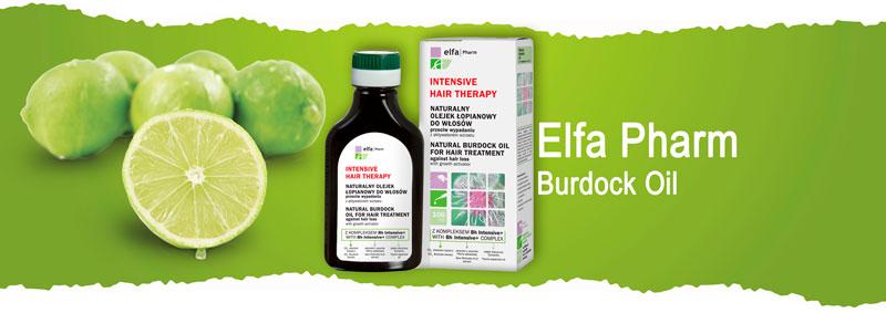 Репейное масло для волос Elfa Pharm Burdock Oil