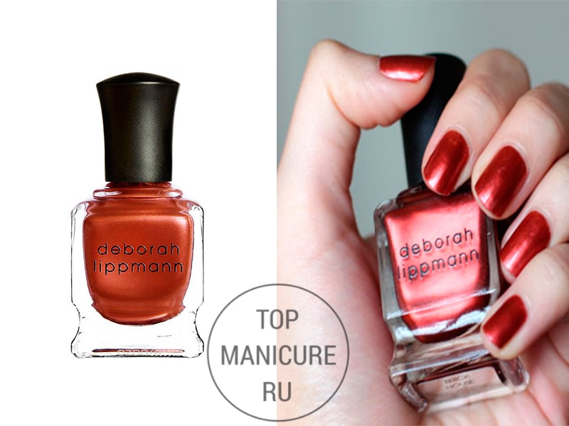 Красный лак для ногтей Deborah Lippmann Brick House