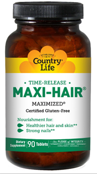 Country Life Maxi-Hair витамины для волос без глютена!