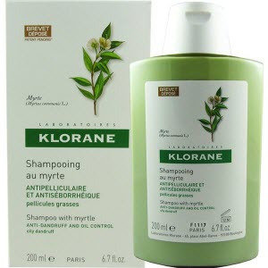 Шампунь с экстрактом Мирта от жирной перхоти Klorane Shampoo with Myrtle