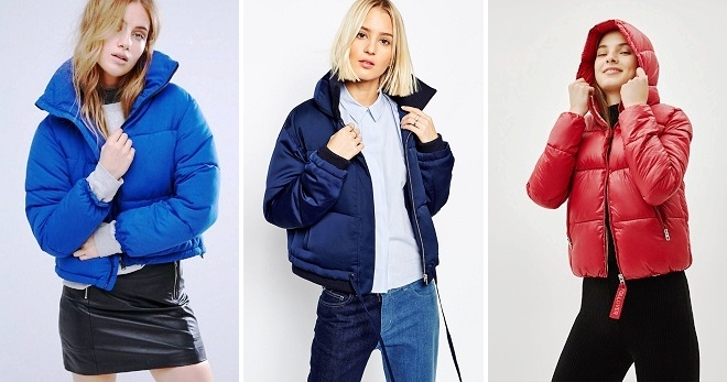 Дутая куртка – 30 фото самых модных женских моделей этого сезона