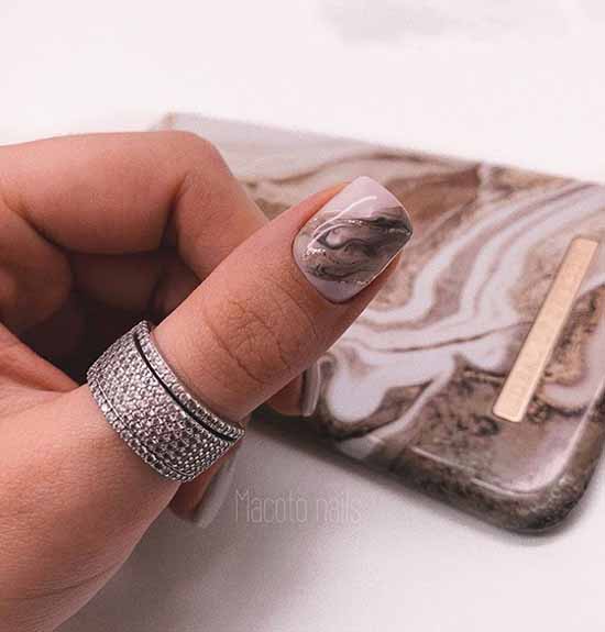 Дизайн ногтей нюд: 100 красивых фото-новинок маникюра