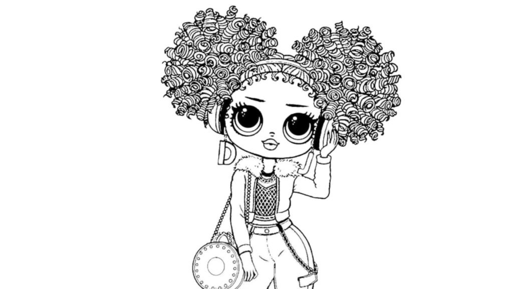 Coloring pages LOL OMG. Download or print new dolls for free